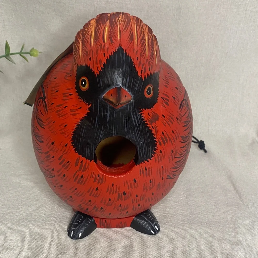 NWOT Cardinal Gord-O Birdhouse by Songbird Essentials, Bobbo
